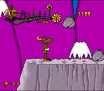 Adventures of Rocky and Bullwinkle and Friends, The (USA) screen shot game playing